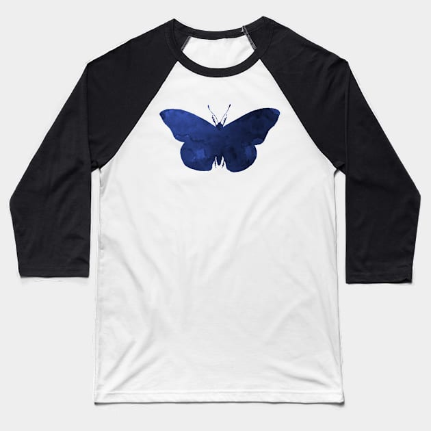 Butterfly Baseball T-Shirt by BittenByErmines